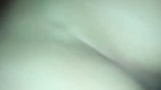 Jovencita española a 4 patas