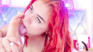redhead toesucking