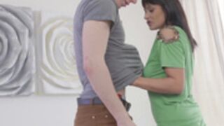 tera joy MOM Feisty brunette step mom devours young man