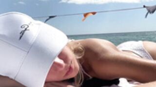 alenilann bathing in the sun