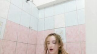 Laila Laurent shower 2