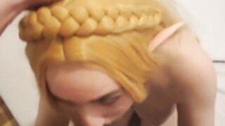 zelda cosplay blowjob