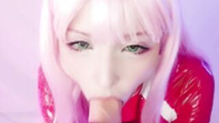 Adding an another Zero Two vidéo huge cumshot