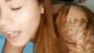 Brasileira having sex while ordering a pizza