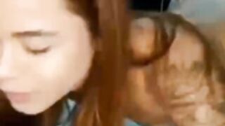 Brasileira having sex while ordering a pizza