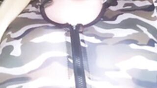 kimberlyhawkins huge fake tits flex