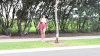 LiveCleo - Shy School Girl Repays Favour Big Squirt