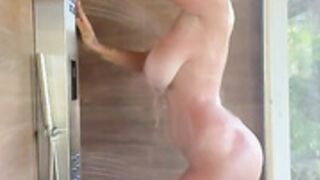 Mady Gio Nude Shower