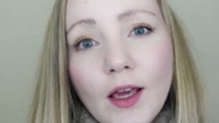 KK Red Lipstick, Black tights