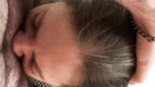 Swedish blonde cock-loving slut blowjob