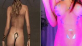 Tape show+Katrin in one frame