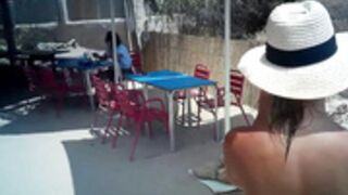 Lily_is_naked:in the beach