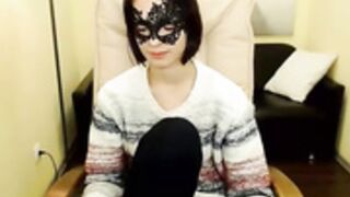 Cristina Vilcov sexy striptease and ride nude titties