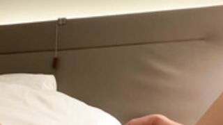 Gorgeous fitness babe pleasing herself