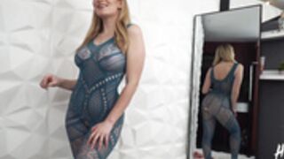 Holly Wolf Bodysuit Try On