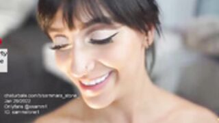 sammara_stone sucks and rides unicorn dildo