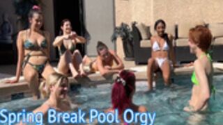 AliceOnCam OF Spring Break Pool Orgy