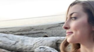 Abby Opel - Tits out at the beach