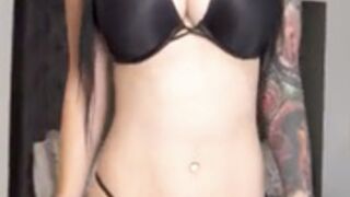 Katrina Jade bombshell bra lingerie