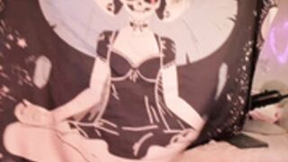 Molly is not just huge dildos in her pussy (no sex)