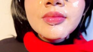 Lovingeli covered in Cum