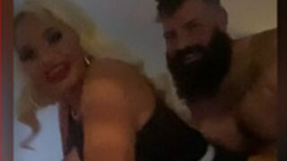 Haley with her newest fan video. Pre-Butt Impants