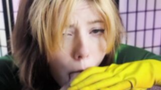 Rylie Rowan OF Rogue Cosplay BJ + Facial