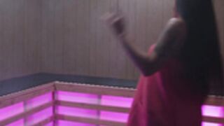 Kenzie Anne Sauna Oopsie