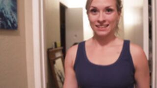 Cheating Girlfriend fucks boyfriends Roommate