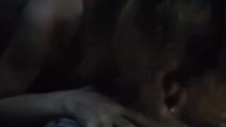 gorgeous gf drains cock cum swallow