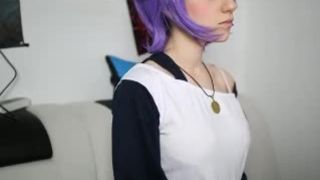 Lana Rain watching hentai