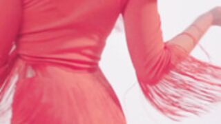 Carlotta Champagne outfits try-on uncensored