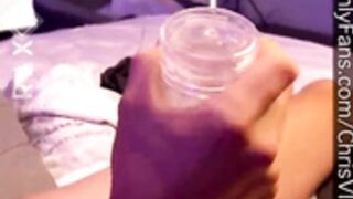 Hungodey jerking off with a fleshlight