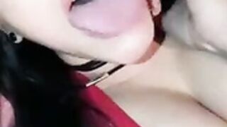 Latina Stepmom With Huge Tits And A Wide Tongue OMG