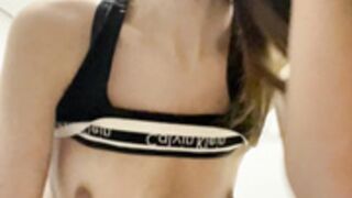 Christina Sage OF Public Bathroom Fap