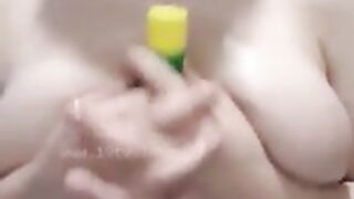 Big tits japanese girl humping