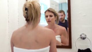 Never, never, ever shower alone