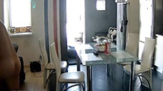 Nelly and Bogdan Blowjob In Kitchen