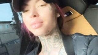 Chantal Danielle in the car