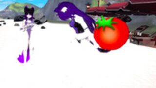 VRchat streamer does a big stretch