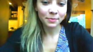 Coffee Shop Masturbation - Sparklelulu