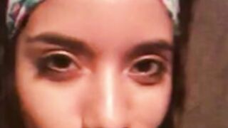 Lupe Fuentes giggles with cum on her bf 2