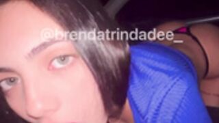 Brendatrindade car blowjob
