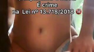 Julie Bonde Massages Her Tits 1