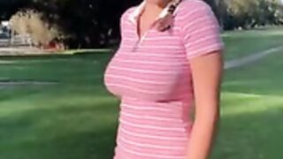 Gabbie Carter At Golf