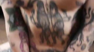 tattoo girl gets anal