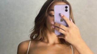 Selti Flashing Boobs In Mirror
