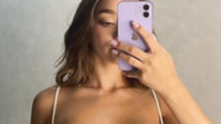Selti Flashing Boobs In Mirror