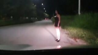 Martinasmith dress up as a whore and a stranger pays he