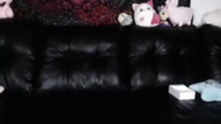 cute petite baby stroke cock cumshot